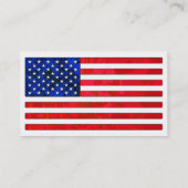 Cartes de visite de DRAPEAU des Etats-Unis (Dos)