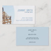 Cartes de visite de encadrement de slogans (Devant / Derrière)