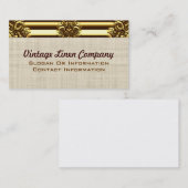 Cartes de visite de fantaisie de cru de frontière (Devant / Derrière)