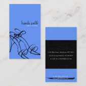 Cartes de visite de Fashion Consultant (Devant / Derrière)