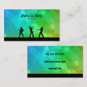 Cartes de visite de femmes de danse (Devant / Derrière)
