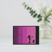 Cartes de visite de femmes de silhouette (Debout devant)