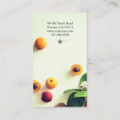 Cartes de visite de ferme bio (Dos)