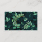 Cartes de visite de feuillage (Devant)
