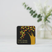 Cartes de visite de feuille de chute (Debout devant)