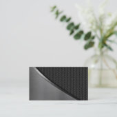 Cartes de visite de fibre de carbone de courbe de (Debout devant)