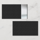 Cartes de visite de fibre de carbone de regard en (Devant / Derrière)