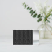 Cartes de visite de fibre de carbone de regard en (Debout devant)