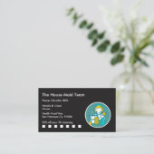 Cartes de visite de fidélité du client pour le net (Debout devant)