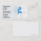 Cartes de visite de finances (Devant / Derrière)