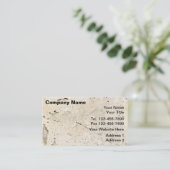 Cartes de visite de finances (Debout devant)