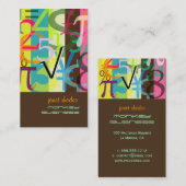 cartes de visite de Financial Planner (Devant / Derrière)