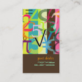 cartes de visite de Financial Planner (Devant)