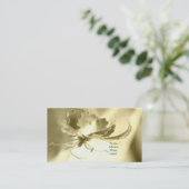 Cartes de visite de fleur (Debout devant)