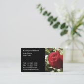 Cartes de visite de fleur (Debout devant)