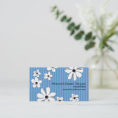 Cartes de visite de fleuriste ou de fleuriste (Debout devant)