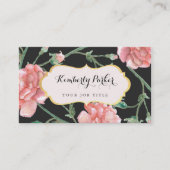 Cartes de visite de fleurs chères (Devant)