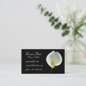 Cartes de visite de fleurs Lilly (Debout devant)