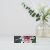 Cartes de visite de fleurs Lotus (Debout devant)