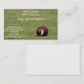 Cartes de visite de football (Devant / Derrière)