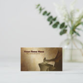 Cartes de visite de forgeron (Debout devant)