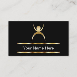 Cartes de visite de forme physique