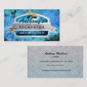 Cartes de visite de fouilles (Devant / Derrière)