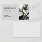 Cartes de visite de fourniture médicale (Devant / Derrière)