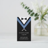 Cartes de visite de Freemason | Modèle maçonnique (Debout devant)