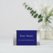 Cartes de visite de frontière de cadre en métal (Debout devant)