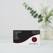 Cartes de visite de fruits de mer (Debout devant)