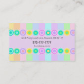 Cartes de visite de garde (Dos)