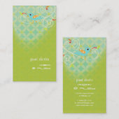 Cartes de visite de garde d'enfants (Devant / Derrière)