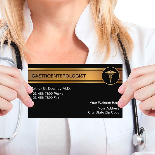 Cartes de visite de gastroentérologue