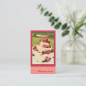 Cartes de visite de gâteau (Debout devant)