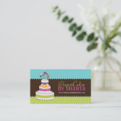 Cartes de visite de gâteau de couche-culotte (Debout devant)