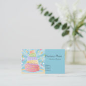 Cartes de visite de gâteau de partie (Debout devant)