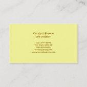 Cartes de visite de gâteaux d'anniversaire (Dos)