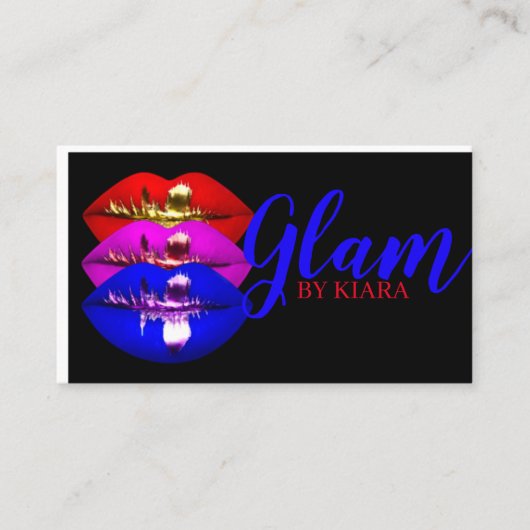 Cartes de visite de Glam (Devant)