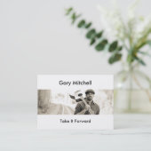 Cartes de visite de GM (Debout devant)