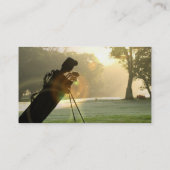 Cartes de visite de golf (Dos)