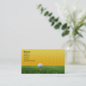 Cartes de visite de golf (Debout devant)