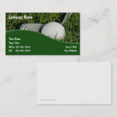 Cartes de visite de golf (Devant / Derrière)