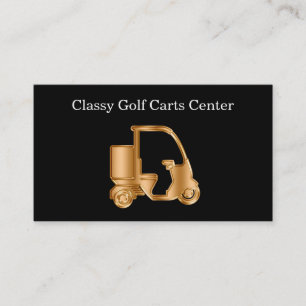 Cartes de visite de golf élégantes