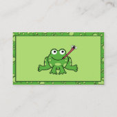 Cartes de visite de grenouille (Dos)