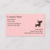 Cartes de visite de Grooming (Dos)