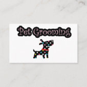 Cartes de visite de Grooming (Devant)