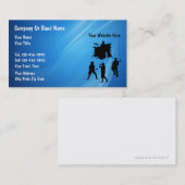 Cartes de visite de groupe de rock (Devant / Derrière)