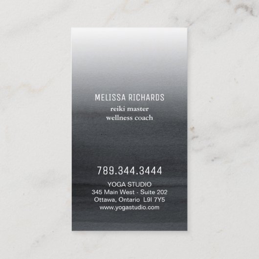 Cartes de visite de Hamsa (Dos)