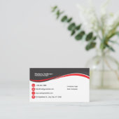 Cartes de visite de haute qualité (Debout devant)